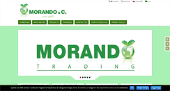 Desktop Screenshot of morandofrutta.com